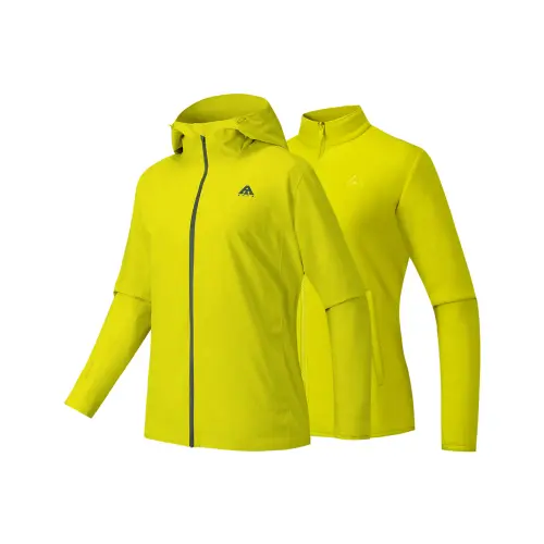 Anta Outdoor Collection Windbreaker Jacket Women's Cypress Yellow