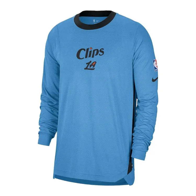 Nike Dri-Fit T-Shirts Men's Blue Crew Neck Moderate Straight Fit