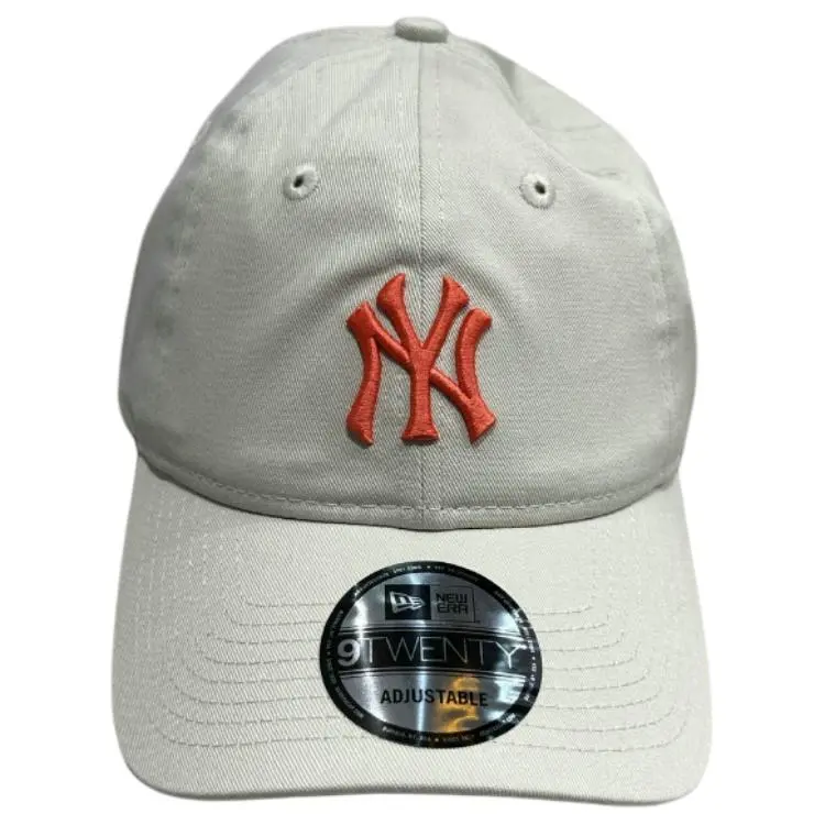 New Era Cotton Baseball Caps Unisex Beige/Blue