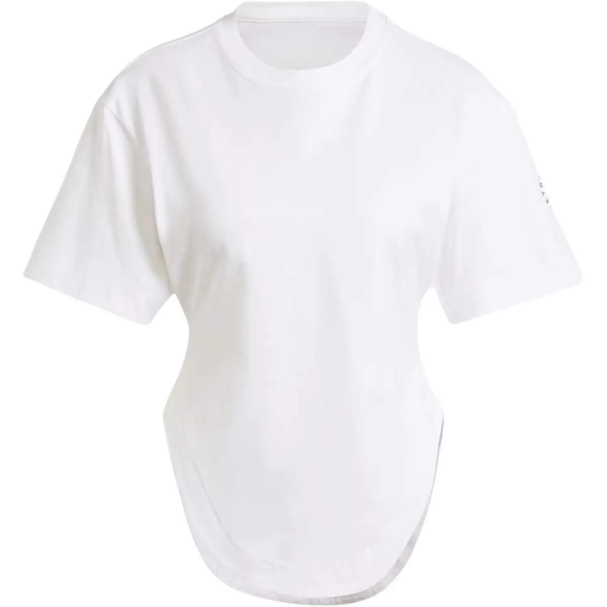 Adidas x Stella McCartney Drop Shoulder Sleeve T Shirt Women's White