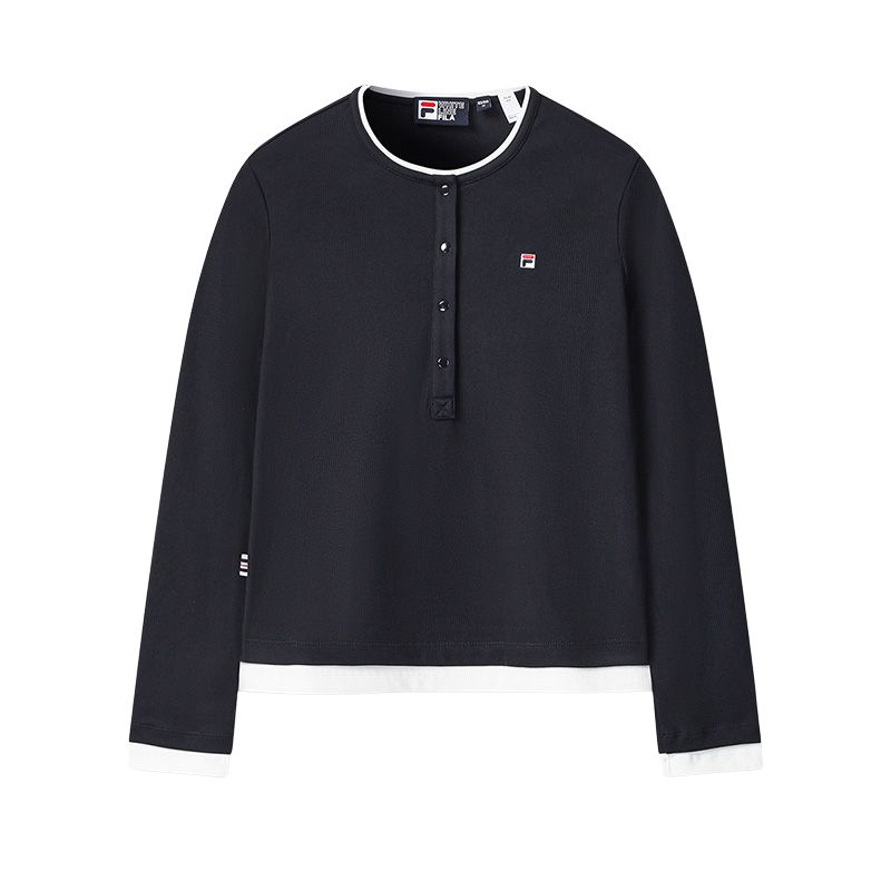 Женская футболка Fila HERITAGE (черная)