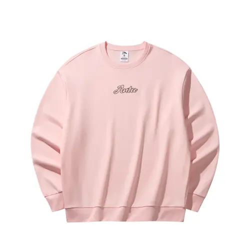 Anta Life Collection Sweatshirt Unisex Apricot Blossom Pink