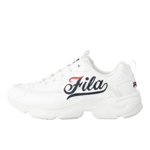FILA Script Casual Shoes Unisex White