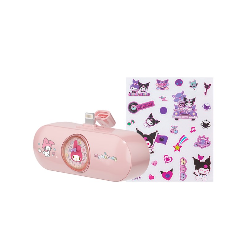 Sanrio Sanrio, huawei, apple, capsule, small handheld capacious power supply, 5000mah, 10W