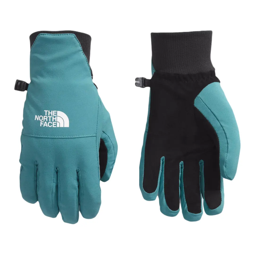 THE NORTH FACE Polyester Sports Gloves Women's Seaweed Blue