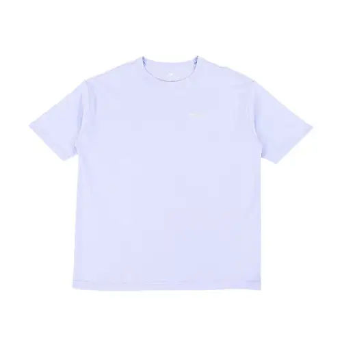 Converse T Shirts Men's Purple Crew Neck Moderate