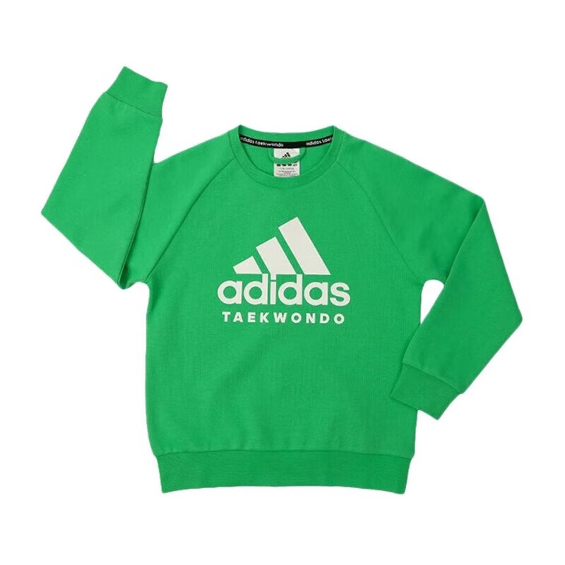 Толстовка adidas TAEKWONDO / (зелено-белая) — фото 2
