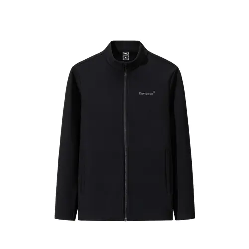 Anta Basketball Collection Stand Collar Casual Versatile Letter Comfortable Fleece Lined Thermal Jackets & Coats Men's