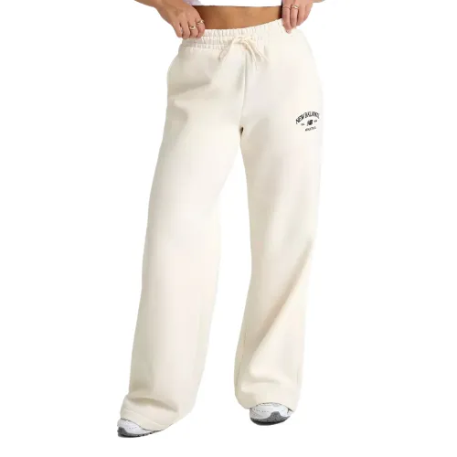 New Balance Women's New Balance Rise Wide Leg Fleece Jogger Pants Casual Pants Women's