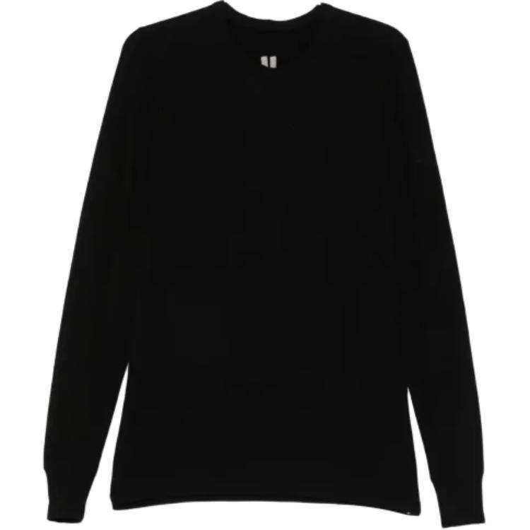 Женский лонгслив RICK OWENS/RO RR02E1225JPT09 (черный)