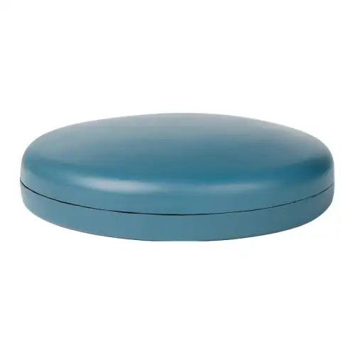 LOEWE Anagram Cow Leather Storage Box Storage Box Large Women's Blue