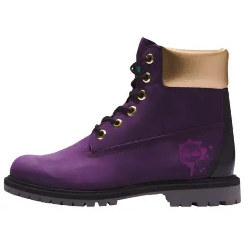 Timberland 6 Inch Short Outdoor Boots Women's Purple Gold