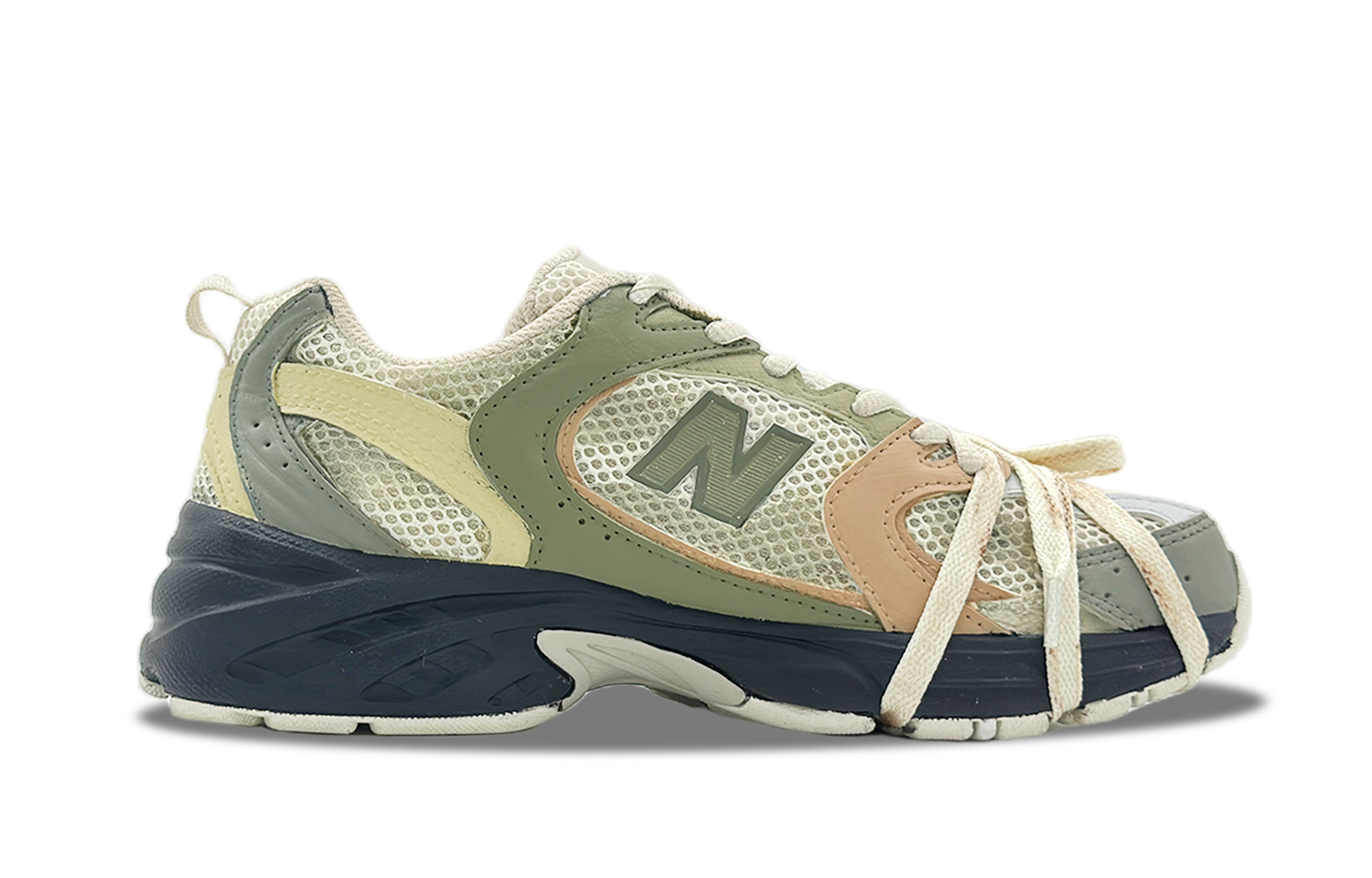 New Balance NB 530 Mesh, Textile, Artificial Leather Abrasion Resistant Breathable Low top Casual City Commuting