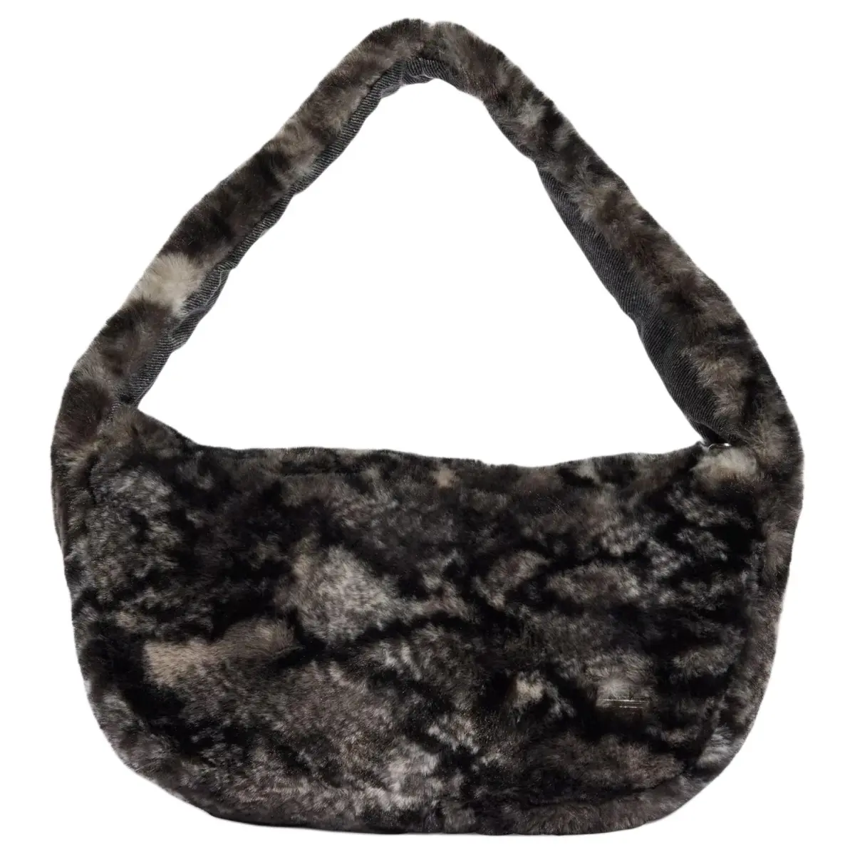 Adidas small faux-fur shoulder bag