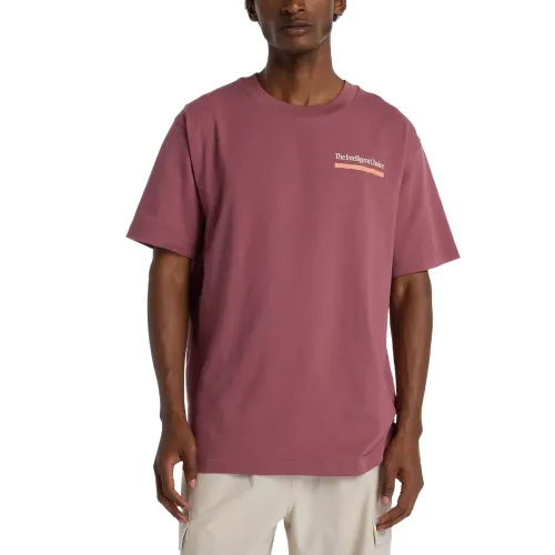 New Balance T Shirts Men's Red Crew Neck