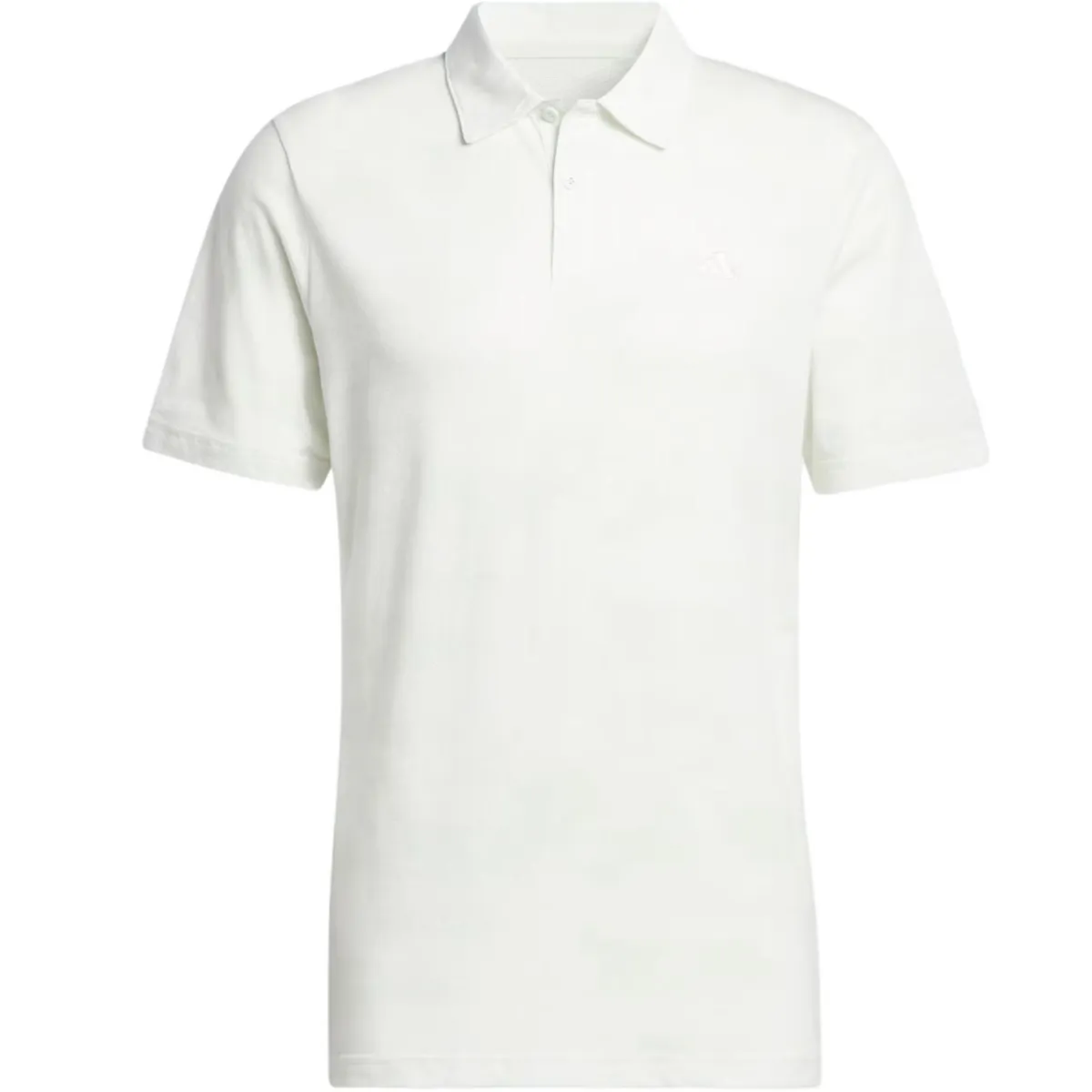 Adidas Go to Printed Mesh Polo Shirt Polo Shirt Men's White