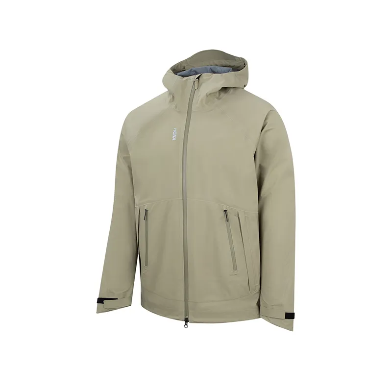 HOKA ONE ONE Transport Hiking Waterproof, Windproof, Breathable, Abrasion Resistant, Thermal Windbreaker Jacket Men's