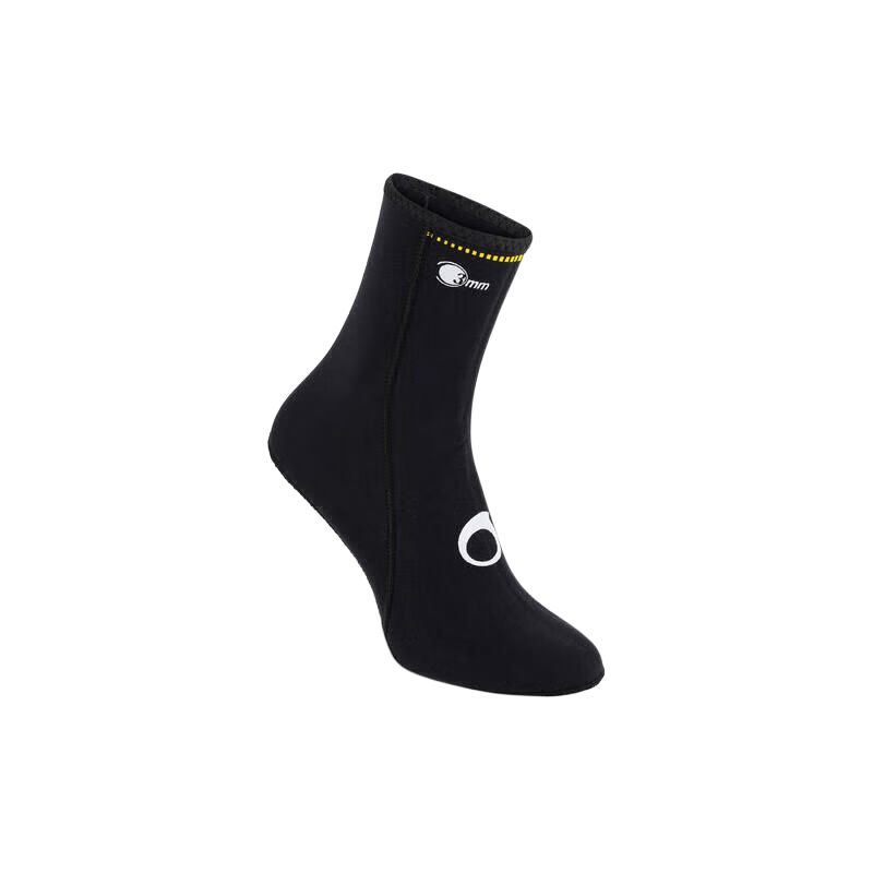 DECATHLON Crew Socks Unisex Black