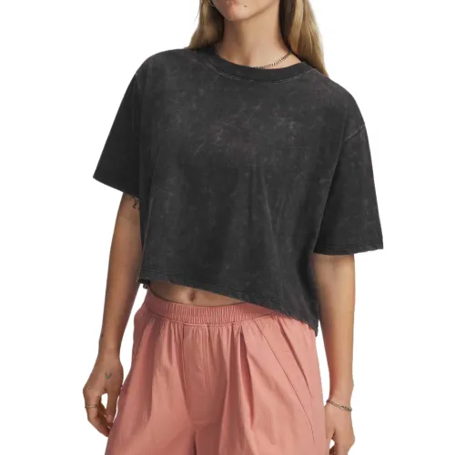 Under Armour Boxy Drop Shoulder Sleeve T Shirt Women's
