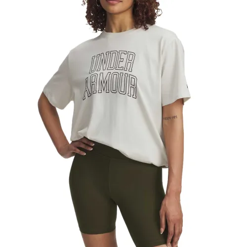 Under Armour Rival Drop Shoulder Sleeve T Shirt Women's