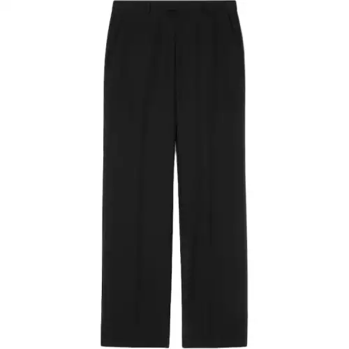 Gucci silk twill trousers