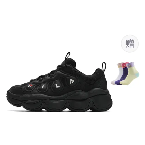 FILA PEASE Height Increasing Low top Casual Shoes Women's Black