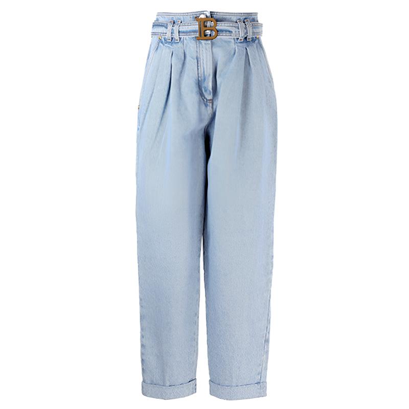 Женские джинсы BALMAIN BALMAIN (голубые)