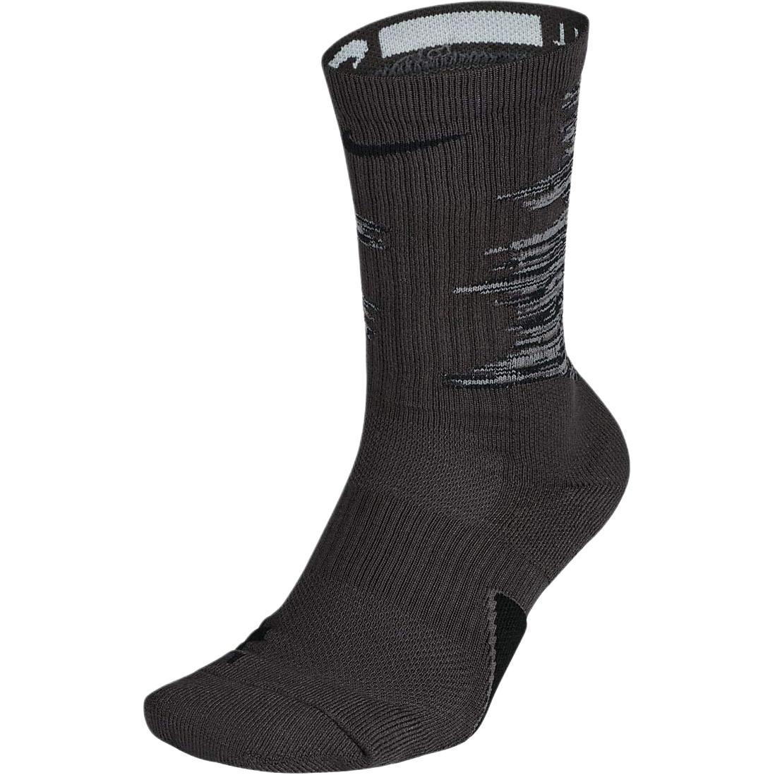 Nike Basketball Socks Men’s 1 Pack Dark Gray