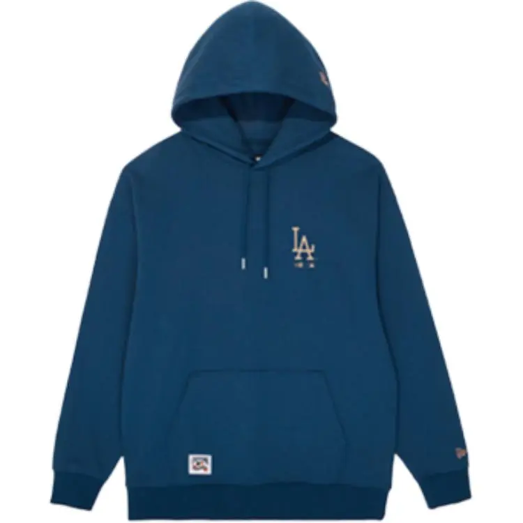 New Era X MLB Sweatshirts Unisex Navy Blue Hooded (Non-detachable) Moderate