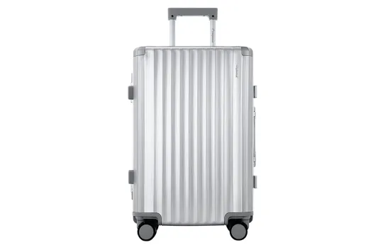 Diplomat Metal Suitcase Travel Lockbox Luggage 20 Inch, 24 Inch Unisex Silver