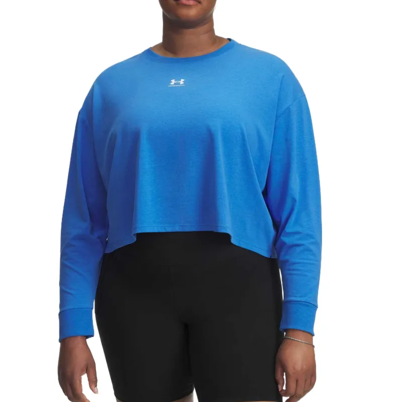Under Armour Rival Drop Shoulder Sleeve T Shirt Women's