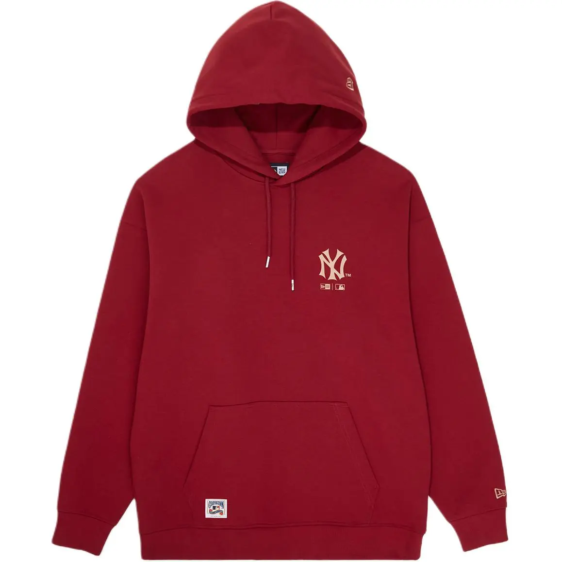 New Era X MLB Sweatshirts Unisex Red Hooded (Non-detachable) Moderate Regular