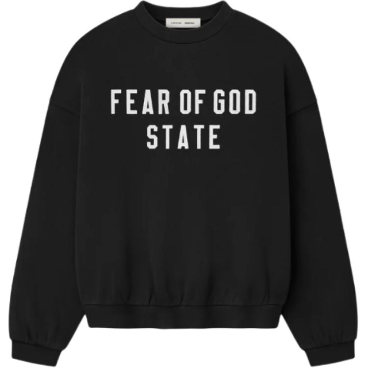 Мужское худи Fear of God Essentials FW25 (черное)