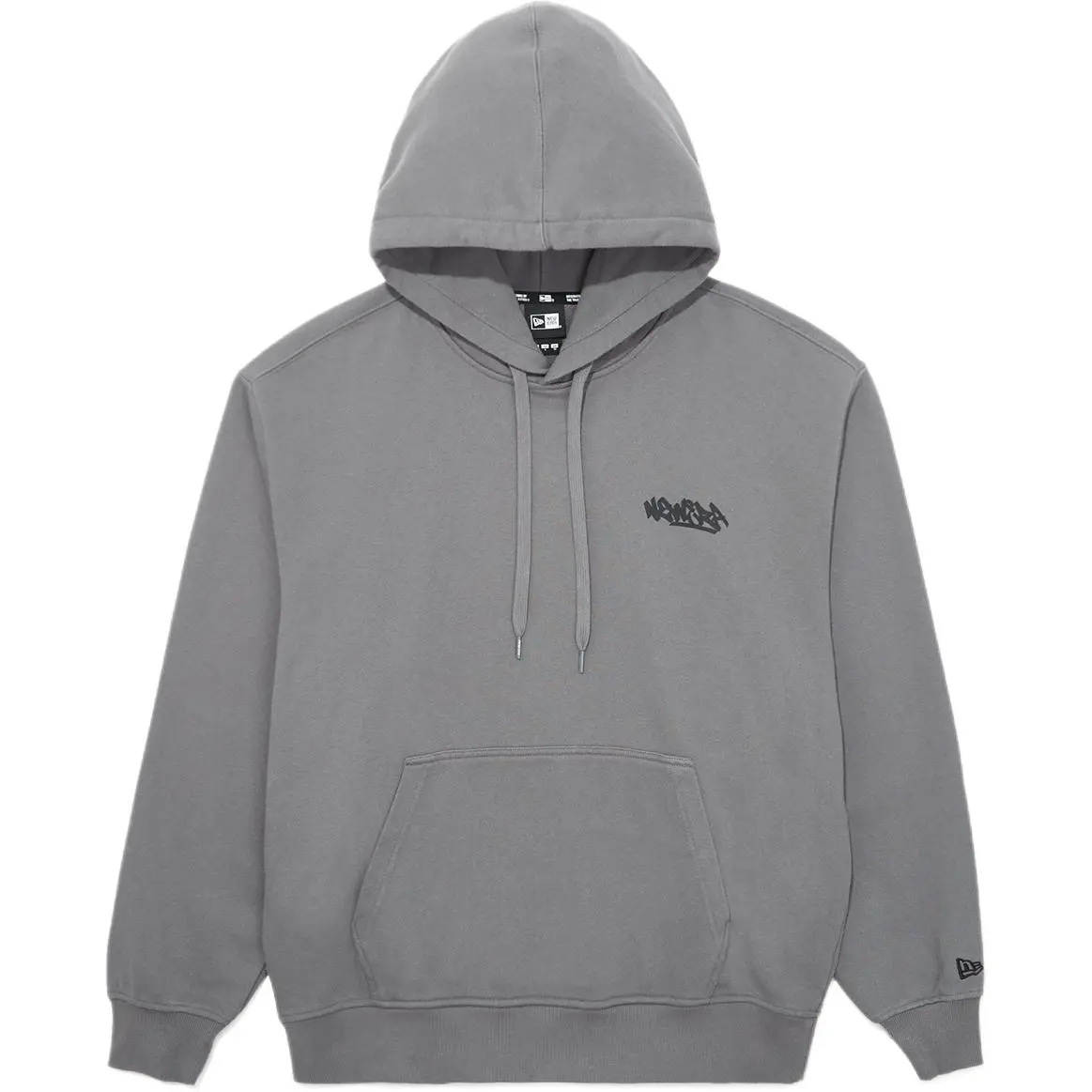 New Era Sweatshirts Unisex Gray Hooded (Non-detachable) Moderate