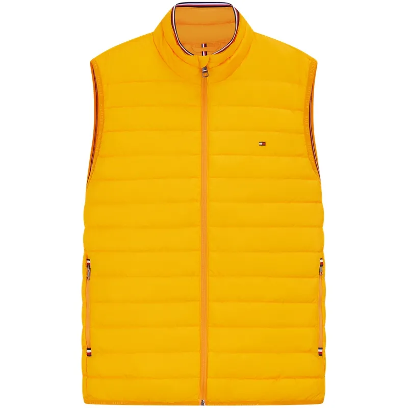 Tommy Hilfiger Down Vests Men's Stand Collar Moderate Other