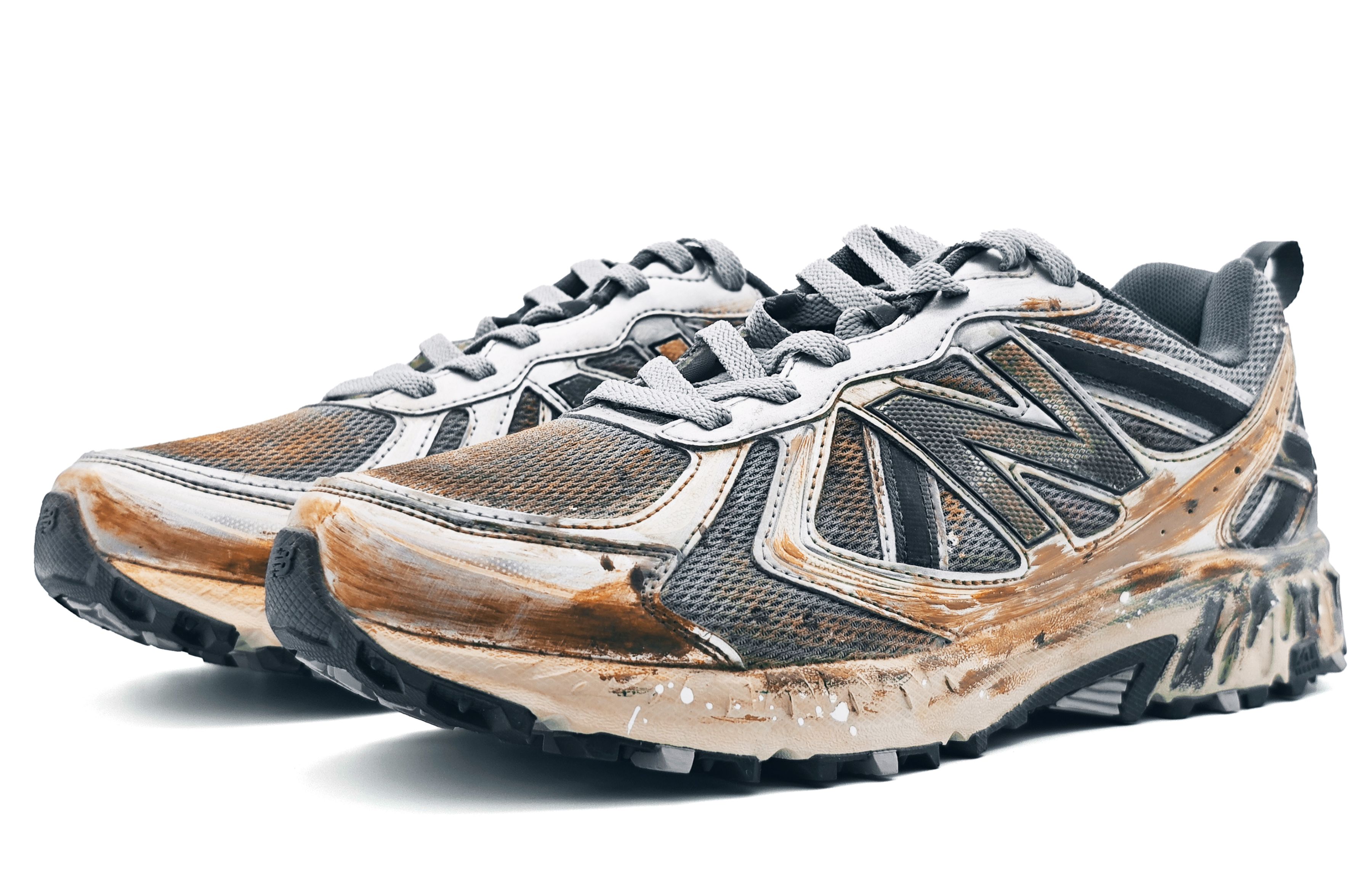 New Balance NB 410 V5 Cushioning Abrasion Resistant Breathable Low top Running Shoes Unisex Black