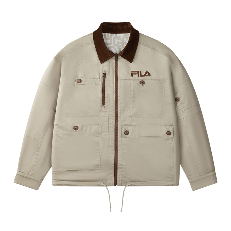 Мужская куртка Fila FUSION × MR.DOODLE (черная)