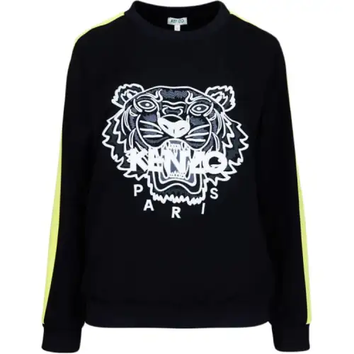 KENZO Pre Owned Tiger Head embroidered Sweatshirt