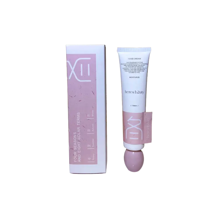 Perfumed demi-season moisturizing nutritious hand cream with plants extract, refreshing fragrant waterproof perfume, against cracks