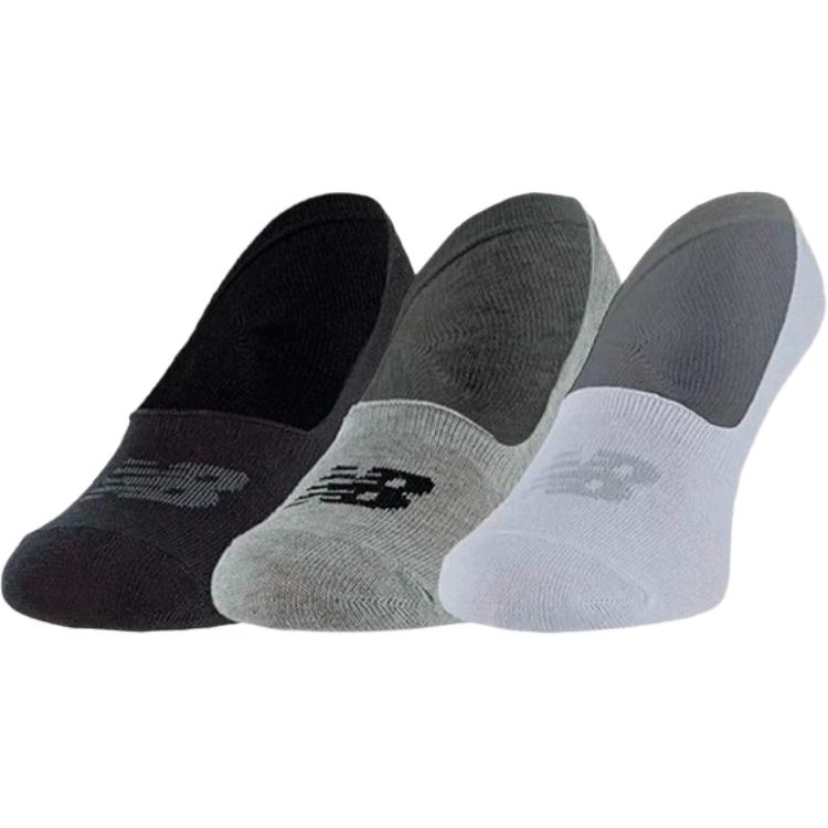 New Balance No Show Socks Unisex 3 Pack