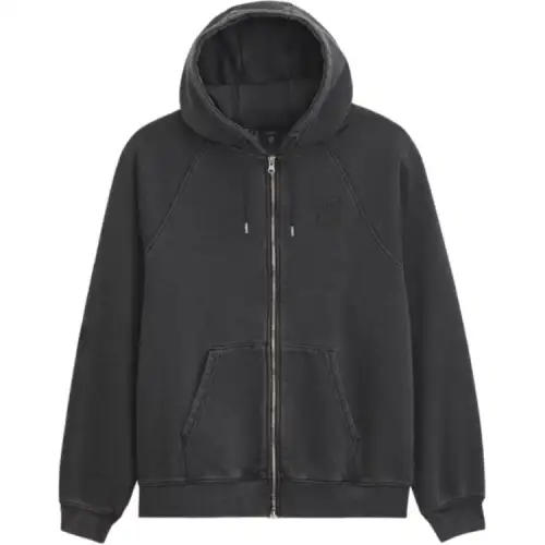 Vans Sweatshirts Men's Black Hooded Thickened