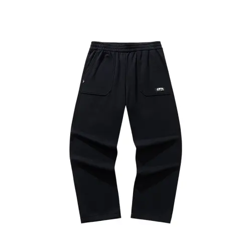 Anta Life Collection Comfortable Casual Versatile Fleece Lined Loose Fit Minimalist Style Straight Fit Thermal