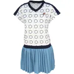 FILA Tennis Outfits Women's Ecru Crew Neck Moderate