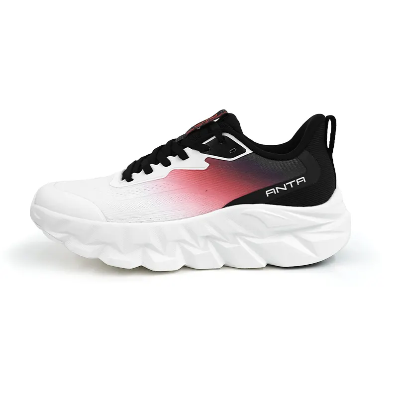 Anta Fabric Low top Comfortable Versatile Cushioning Abrasion Resistant Breathable Casual Running Shoes Men's
