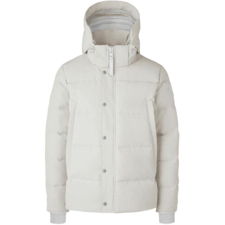 Мужской пуховик Canada Goose Wyndham White Label (черный)