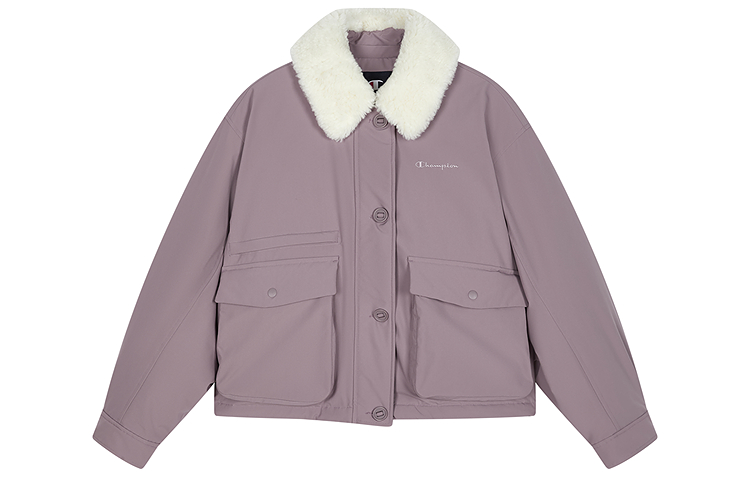 Женская куртка Champion FW25 (бежевая) — фото 11