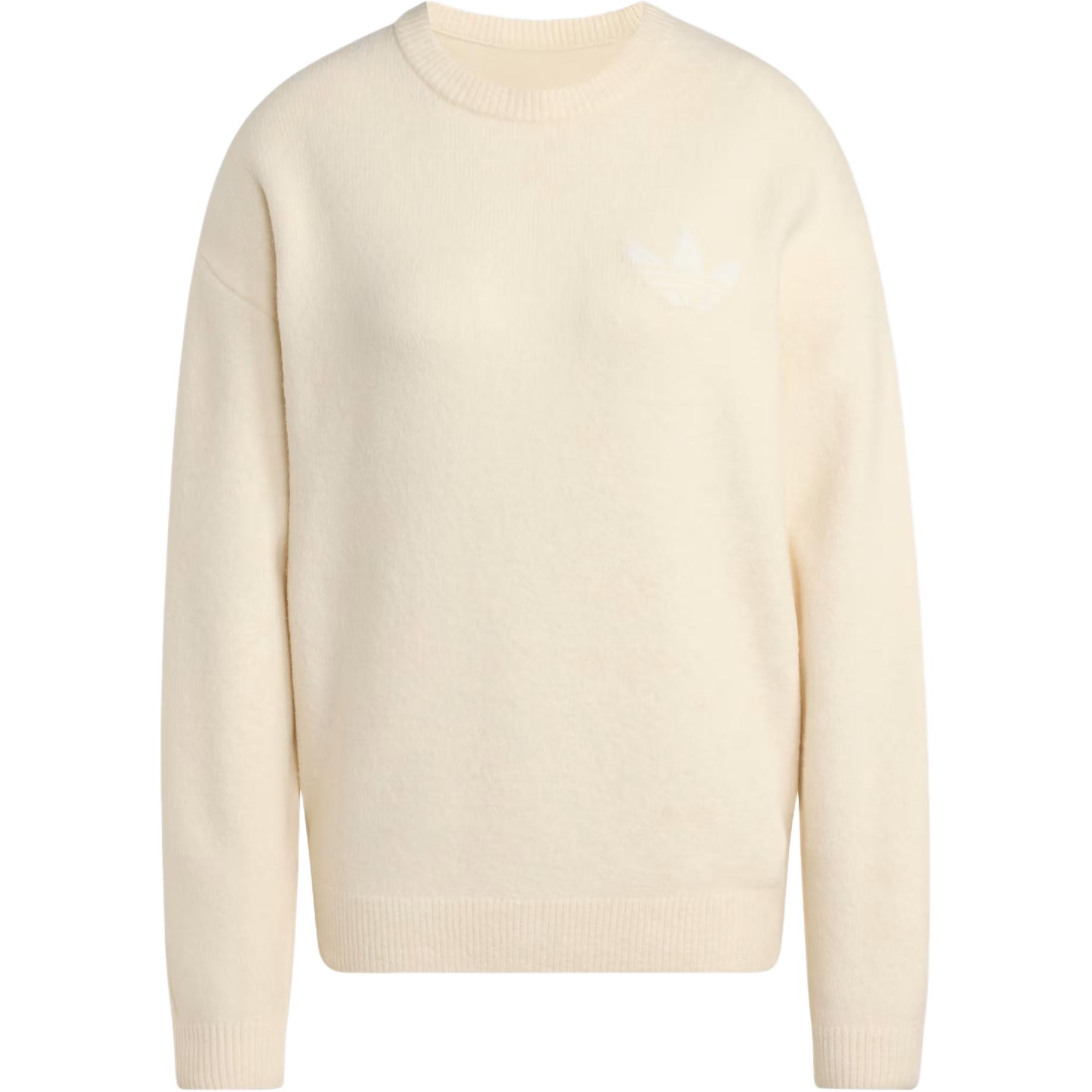 Женский джемпер adidas originals KNITTED ATHLETIC DEPT (белый)