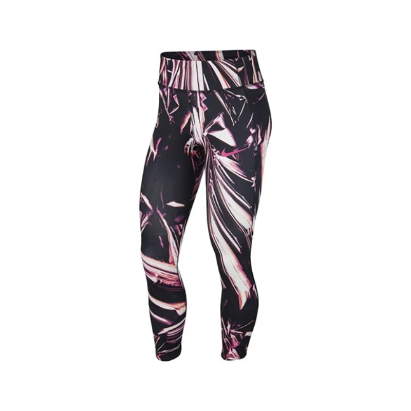 Nike Yoga Pants Women's Black Purple Moderate