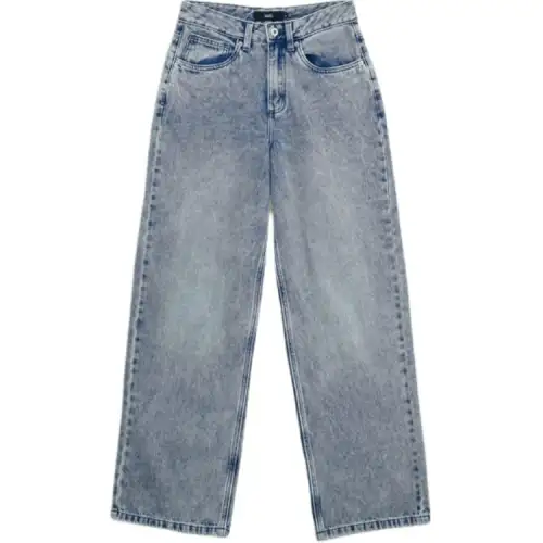 Vans Jeans Women's Blue Moderate Straight Fit Pants