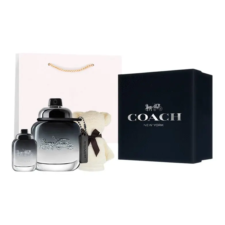 COACH New York Men's/Modern Iris Men's/Classic Carriage Men's Light Perfume Gift Box Set Eau De Toilette